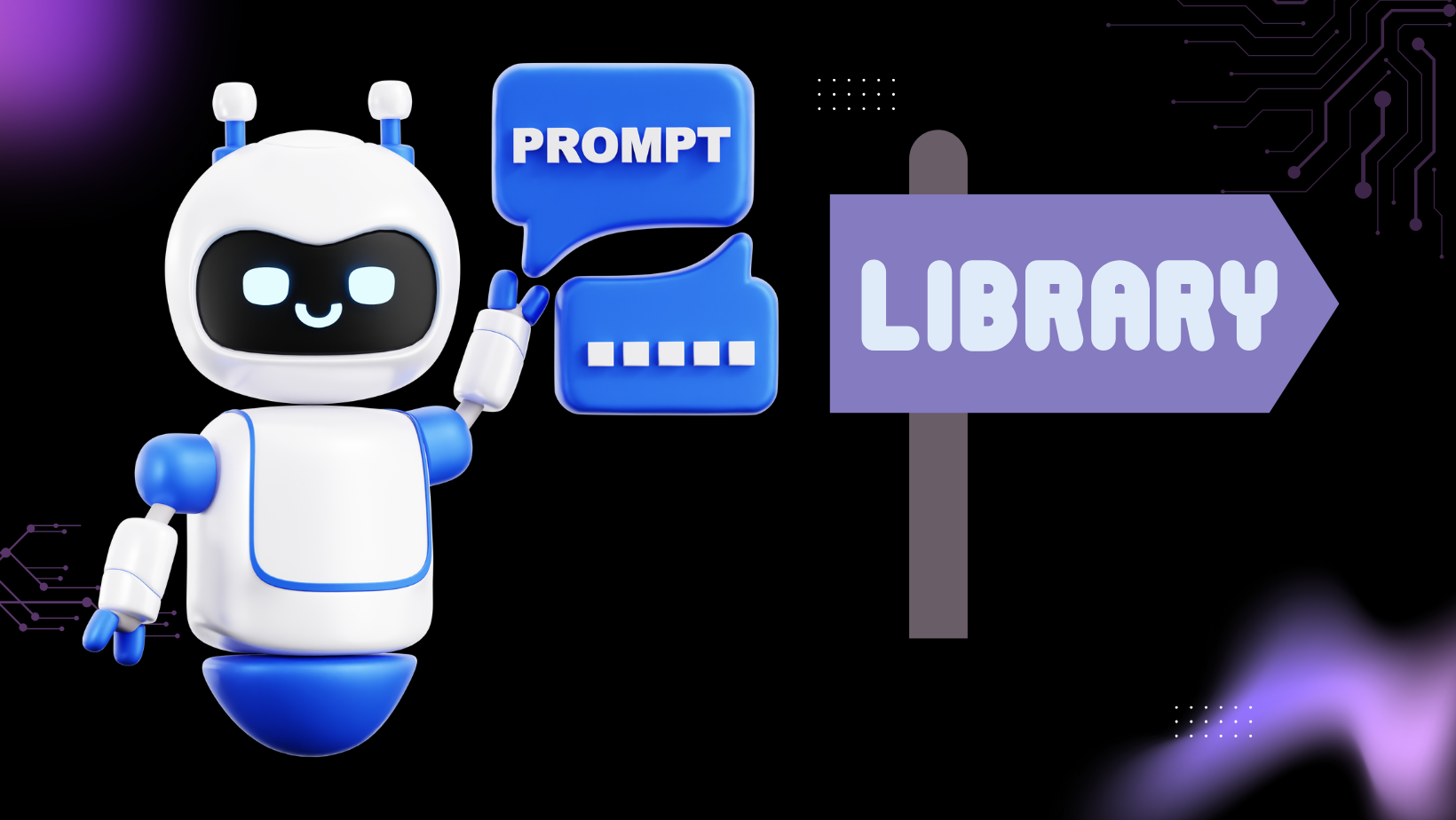 Biblioteca de prompts de IA